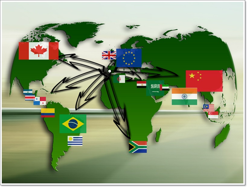 explum extremadura exportacion ultramar paises